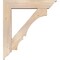 Ekena Millwork Balboa Traditional Smooth Bracket w/ Offset Brace, Douglas Fir, 7 1/2"W x 36"D x 40"H BKT0806X36X40BOA01SDF - alternate 2
